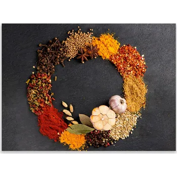 Kuchyňské prkénko Skleněná Ochranná Deska a Krájecí Prkénko | Indukce, Sporák ds-0545