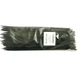 OEM vázací pásek 3,6 mm, černý (black), 100 ks, délka 300mm