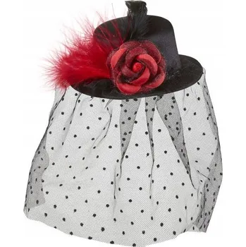 Klobouk Mini klobouk Burleska, pokrývka hlavy, klobouček