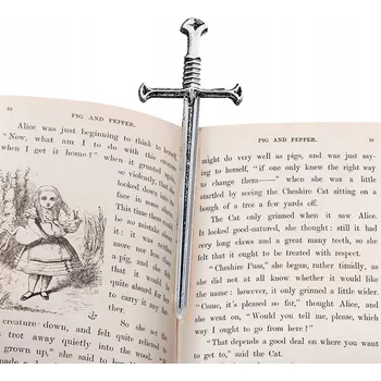 Doplněk ke knize Záložka do knihy KailaArt stříbrný meč