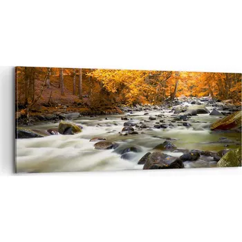 Obraz Foto obraz na plátně 100x40 krajina obývací pokoj ložnice na zeď velký