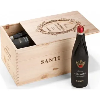 Víno SANTICO AMARONE DELLA VALPOLICELLA CLASSICO DOCG 0,75 L - WOODEN BOX (6KS)