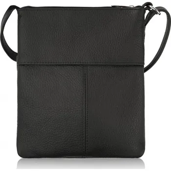 Kabelka Abruzzo kabelka přes rameno přírodní kůže černá