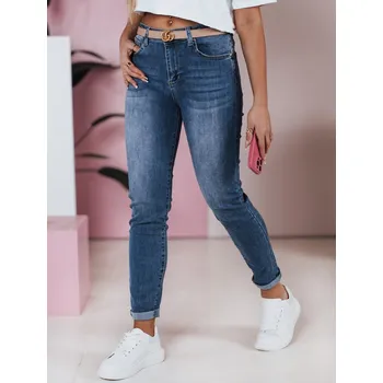 Dámské džíny Dámské tmavě modré slim fit džíny FLEXI UY2389 Velikost: S