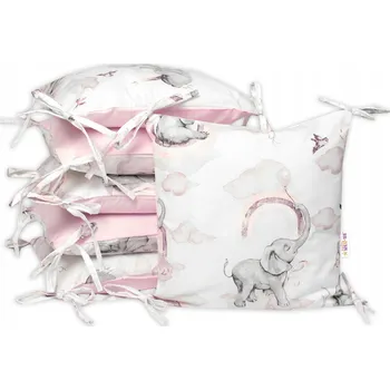 Příslušenství pro dětskou postel a kolébku Mantinel do postýlky Baby Nellys 204 cm x 7 cm