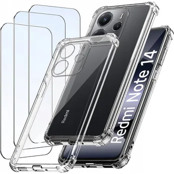 Pouzdro na mobilní telefon Zadní Kryt KrainaGSM pro Xiaomi Redmi Note 14 5G bezbarvý