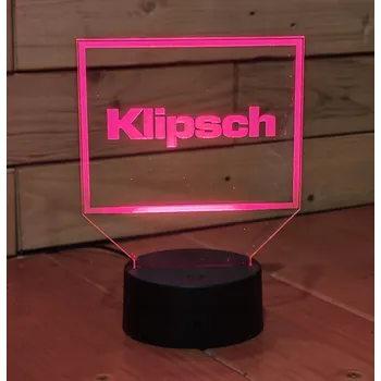 Lampička LED lampička Klipsch s klipem, Dálkový Ovladač, jméno, dedikace
