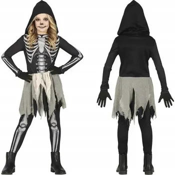 Karnevalový kostým Halloweenský KOSTÝM Skeletor 116