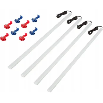 Osvětlení interiéru vozidel LED osvětlení do kabiny dodávky/auta 4x25cm PL12