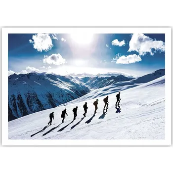 Obraz Plakát na zeď bez rámu 100x70 hory příroda obraz plakáty obývací pokoj ložnice