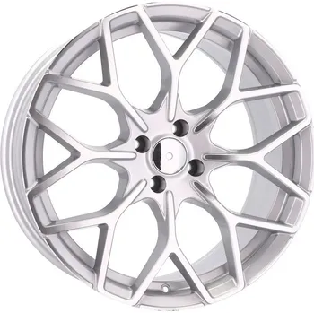 Alu kolo Alu kola Racing Line B1449, 16x5.5 4x100 ET30, stříbrná + leštění