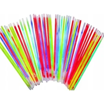 Vrták SVÍTÍCÍ chemické SVĚTELNÉ tyčinky NÁRAMKY 10 Ks