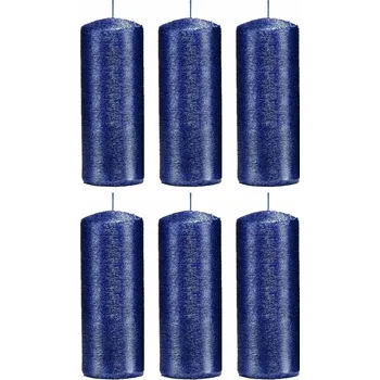 Svíčka Tradiční parafínová svíčka bez vůně Drobo 6 ks