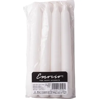 Svíčka Svice konzumni Emocio klasik 4ks Bila