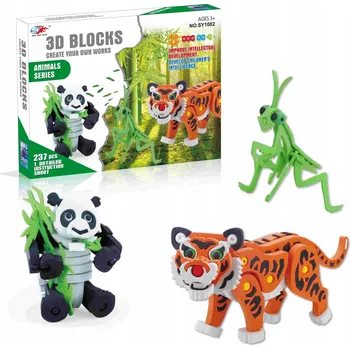 ostatní stavebnice PANDA TYGR, MODLIVKA - SADA PĚNOVÝCH KOSTEK