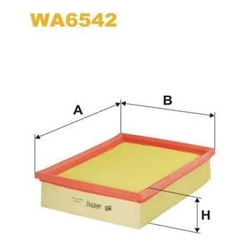 Auto-moto Vzduchový filtr WIX FILTERS WA6542