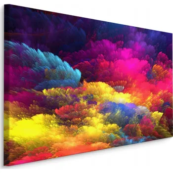 Obraz Obraz nebe barevná abstrakce do obýváku 90x60