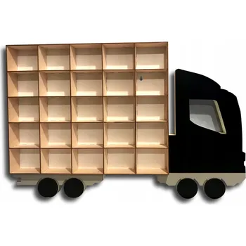 autíčko Police na autíčka Eco-Life Tut Tut až pro 25 autíček