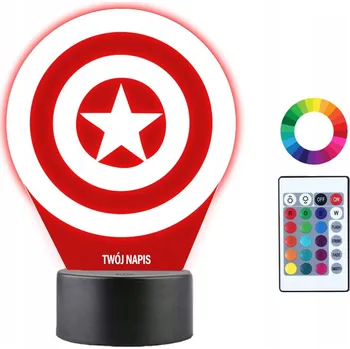 Lampička Plexido vícebarevná Noční lampa