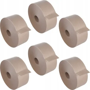 Lepicí páska Balicí páska GreenBlue hnědá, šířka 70 mm, délka 150 m, 6 ks