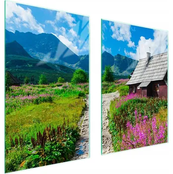 Kuchyňské prkénko Krájecí deska TMK ArtDeko sklo 2 ks