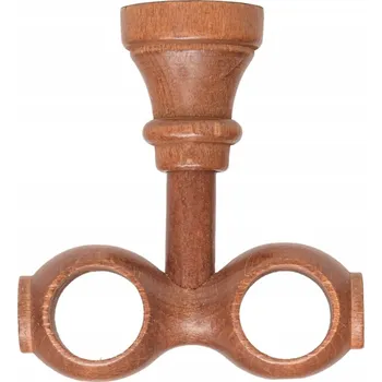 Příslušenství pro garnýž Držák garnýže STROPNÍ DŘEVĚNÝ Příslušenství k dřevěné garnýži