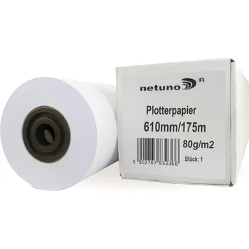 Plotrový papír Papír do plotru a kopírky v roli 610 mm x 175 m, 80 g/m²