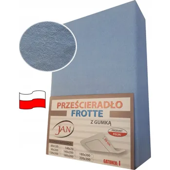 Prostěradlo Froté prostěradlo s gumou 160x200 SILNÉ / HRUBÉ