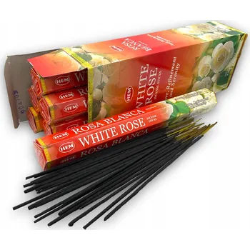 Vonná tyčinka Vonné tyčinky HEM bílá růže 120 ks 283 g