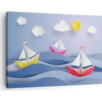 Obraz Obraz na plátně do obývacího pokoje ložnice 70x50 pro děti - foto obrazy na zeď