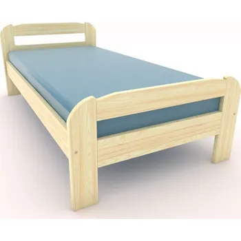 Postel Postel Marko jednolůžko - masiv borovice Rozměr: 120x200, Odstín: Borovice přírodní