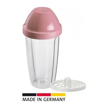 Hrneček na míchání a odšťavňování Maxi, 0,5 l, růžový