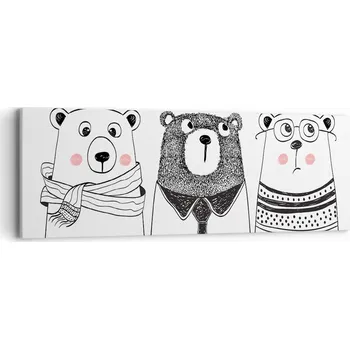 Obraz Obraz na plátně do obýváku, ložnice 90x30 pro děti, foto obrazy na zeď