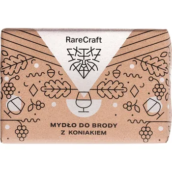 RareCraft, mýdlo na vousy Koniakové, 110 g