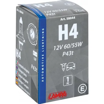 Autožárovka Lampa H4 P43T H4 1 ks
