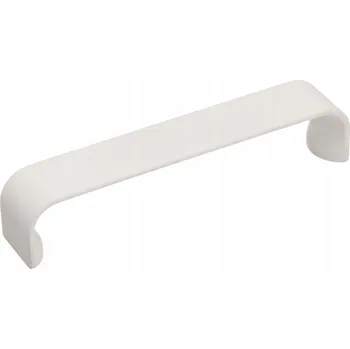 Nábytkové kování Nábytková úchytka GAMET UU50 bílá soft touch 128mm