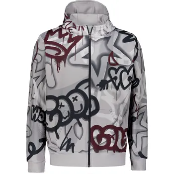 Pánská mikina Pánská mikina na zip premium ALTISPORT VOJ/ALM054MI02 TMAVĚ ŠEDÁ L