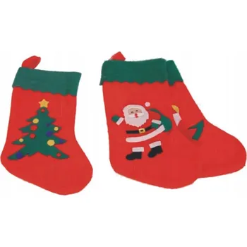 Vánoční dekorace Vánoční punčocha na dárky Arpex 50 x 34 cm