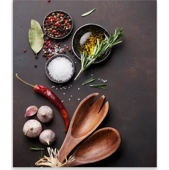 Kuchyňské prkénko Skleněná Ochranná Deska a Krájecí Prkénko | Indukce, Sporák ds-0061