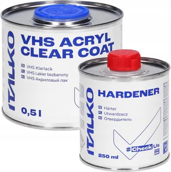 Lak na dřevo BEZBARVÝ LAK VHS 0,5L + TUŽIDLO 0,25L ITALKO