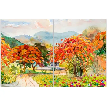 Kuchyňské prkénko Skleněná Ochranná Deska a Krájecí Prkénko | Indukce, Sporák ds-0491