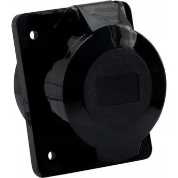 Elektrická zásuvka Elektrická Zásuvka zásuvka nástěnná F-Elektro černá