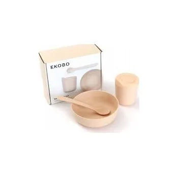 dětská jídelní sada Dětská jídelní sada Ekobo Baby Set - BLUSH