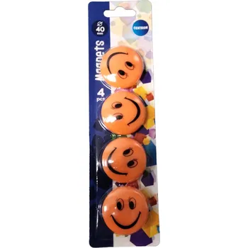 Dekorativní magnet Magnety na tabuli Panta Plast 40 mm 4 kusy