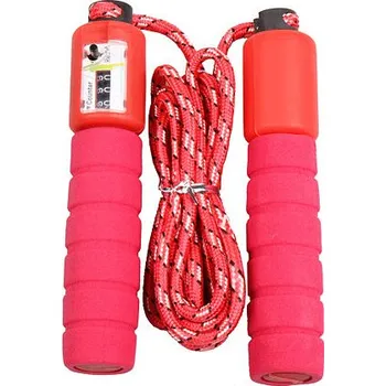 Merco JR 34 švihadlo s počítadlem, nastavitelná délka růžová varianta 25267