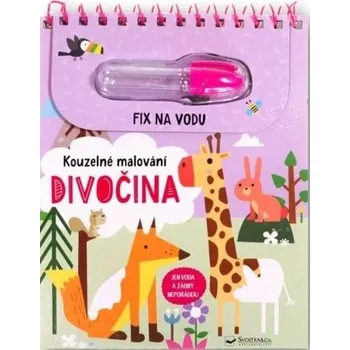 omalovánky Kouzelné malování Divočina