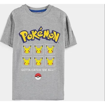 Difuzed Pokémon Pika Boys Short Sleeved T-shirt - 158/164