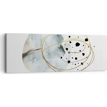 Obraz Obraz na plátně do obývacího pokoje ložnice 90x30 abstrakce foto obrazy na zeď