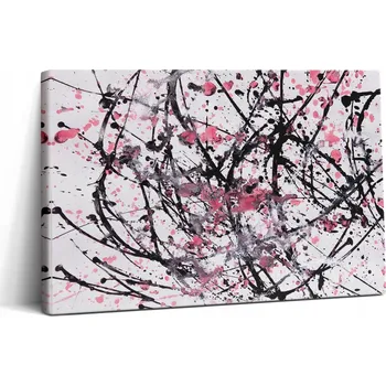 Obraz Fotoobraz na plátně do pracovny Klasická abstrakce Tahy štětcem