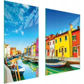 Kuchyňské prkénko Krájecí deska TMK ArtDeko sklo 2 ks